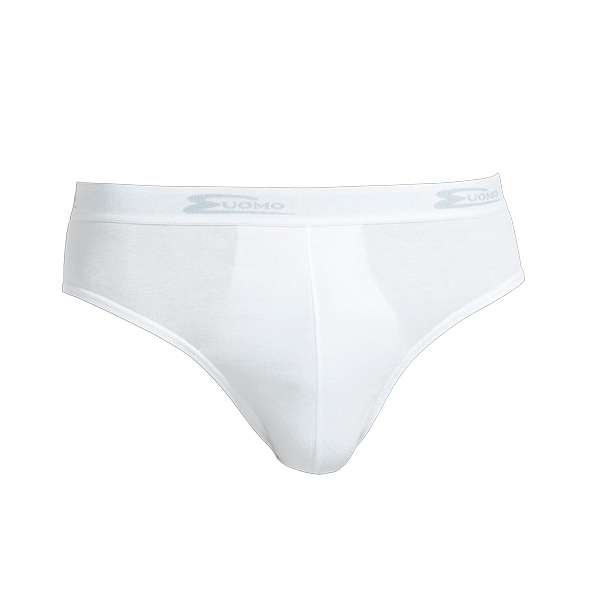 2 Slip Uomo Cotonella Bianco 2383K2_00001_2