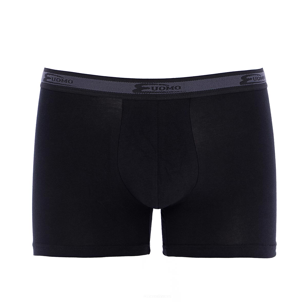 2 Boxer Uomo Cotonella Nero 2384K2_00002_3