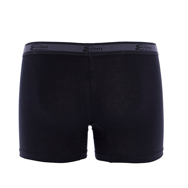 2 Boxer Uomo Cotonella Nero 2384K2_00002_4