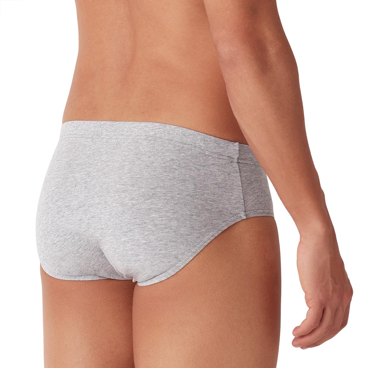 2 Slip Uomo Cotonella Grigio Melange 2396K2_00113_2