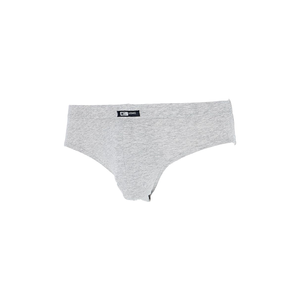 2 Slip Uomo Cotonella Grigio Melange 2396K2_00113_4
