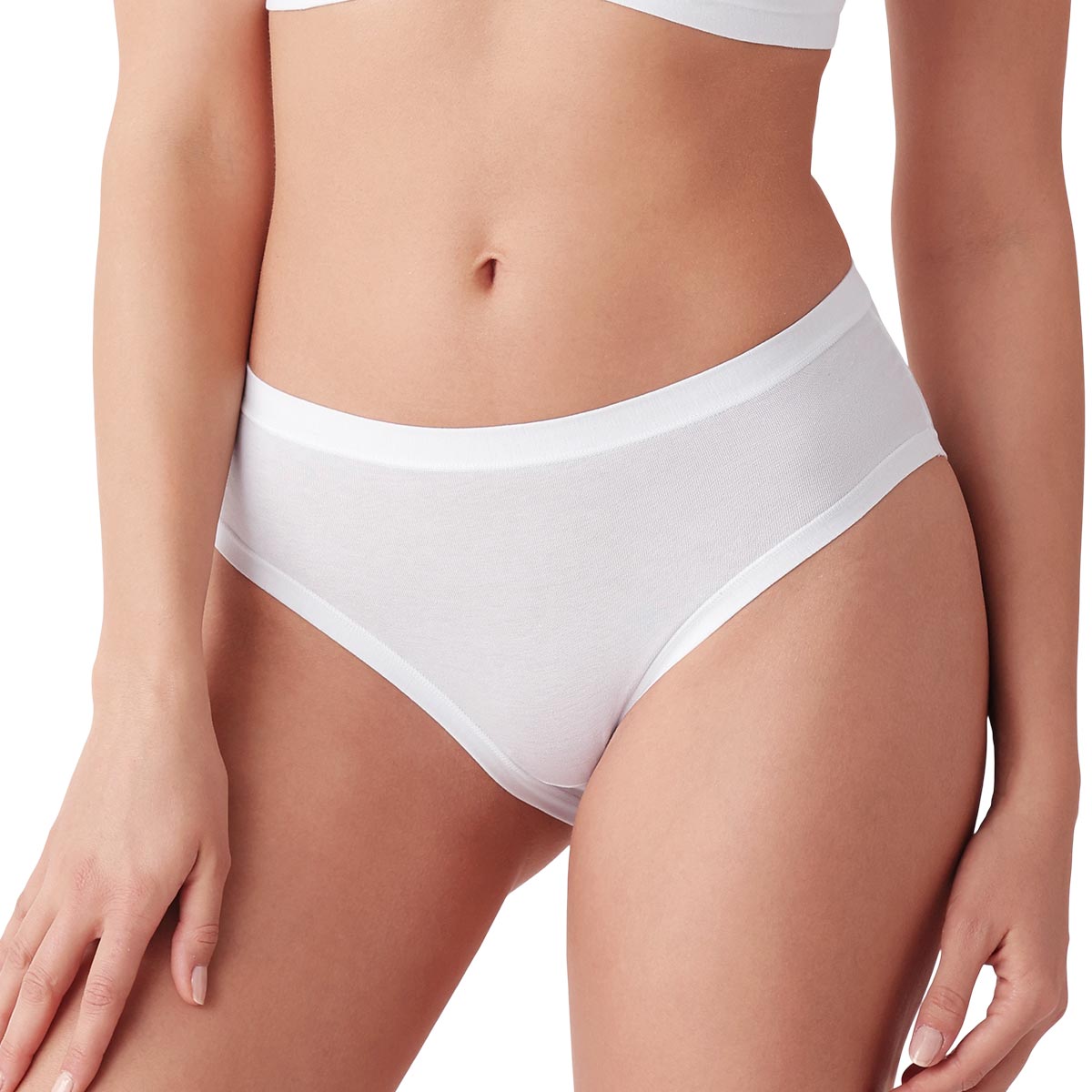2 Midi Donna Cotonella Bianco 3363K2_00001