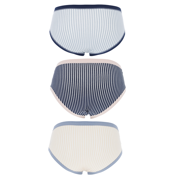 3 Midi Donna Cotonella Ass. Righe 3363K3_00100_3