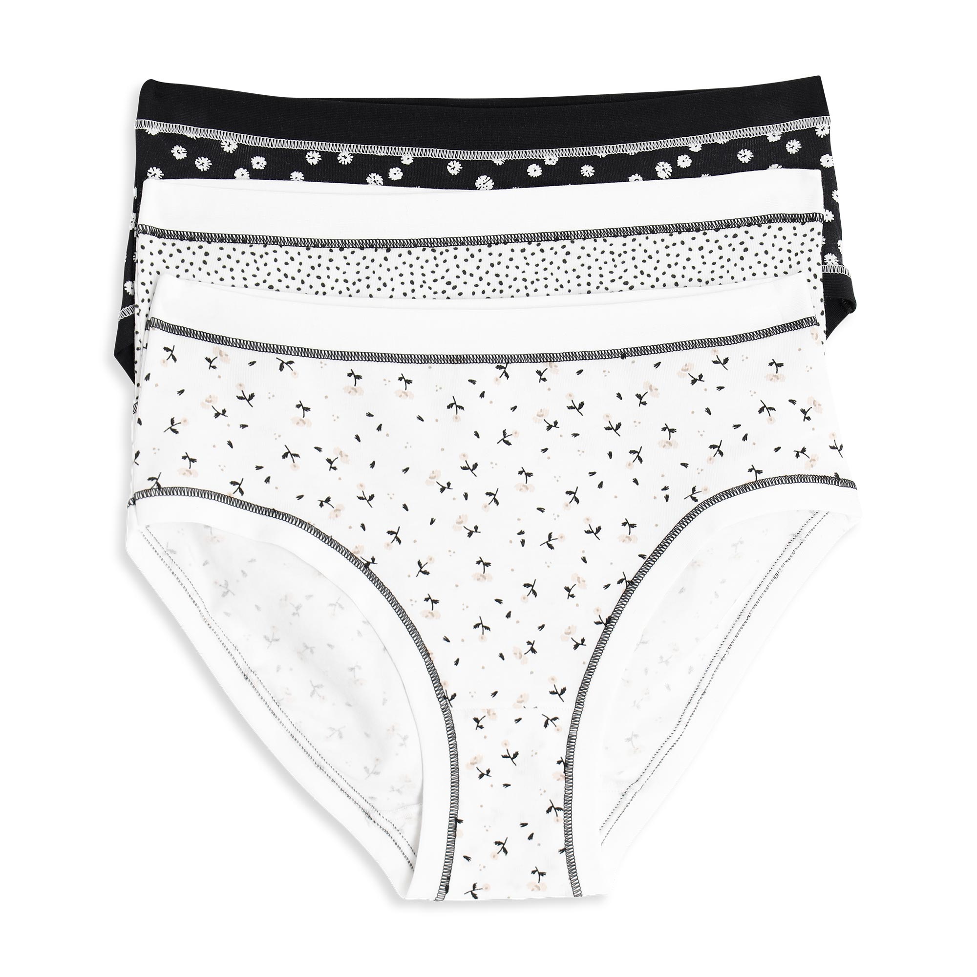 3 Midi Donna Cotonella Ass 3 Ne 3363K3_0N100