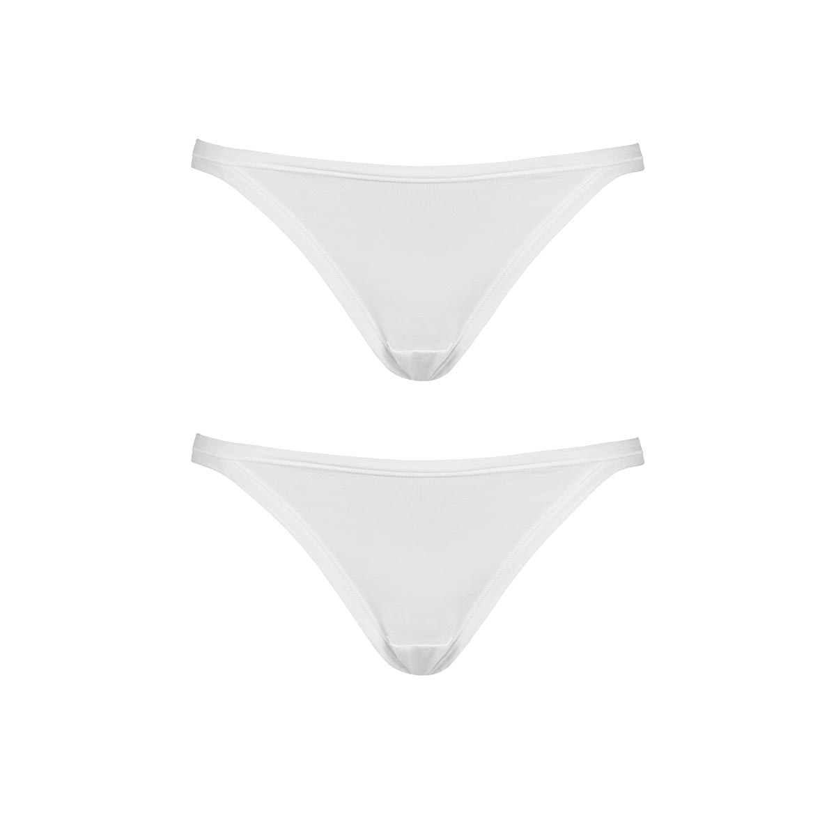 2 Tanga Donna Cotonella Bianco 3364K2_00001_4