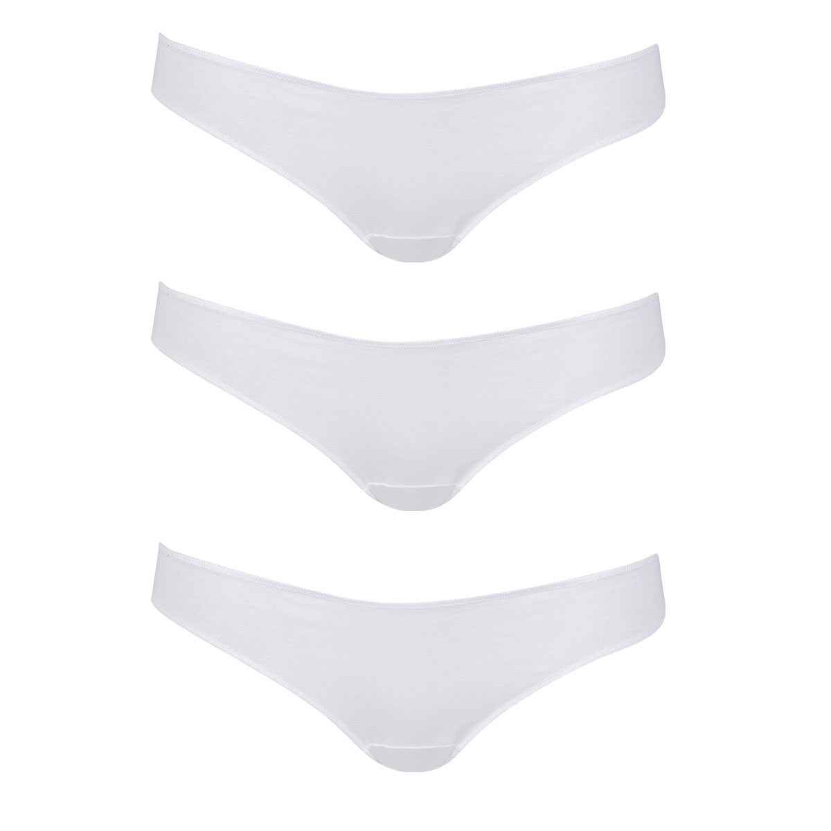 3 Slip Donna Cotonella Bianco 3487K3_00001_4