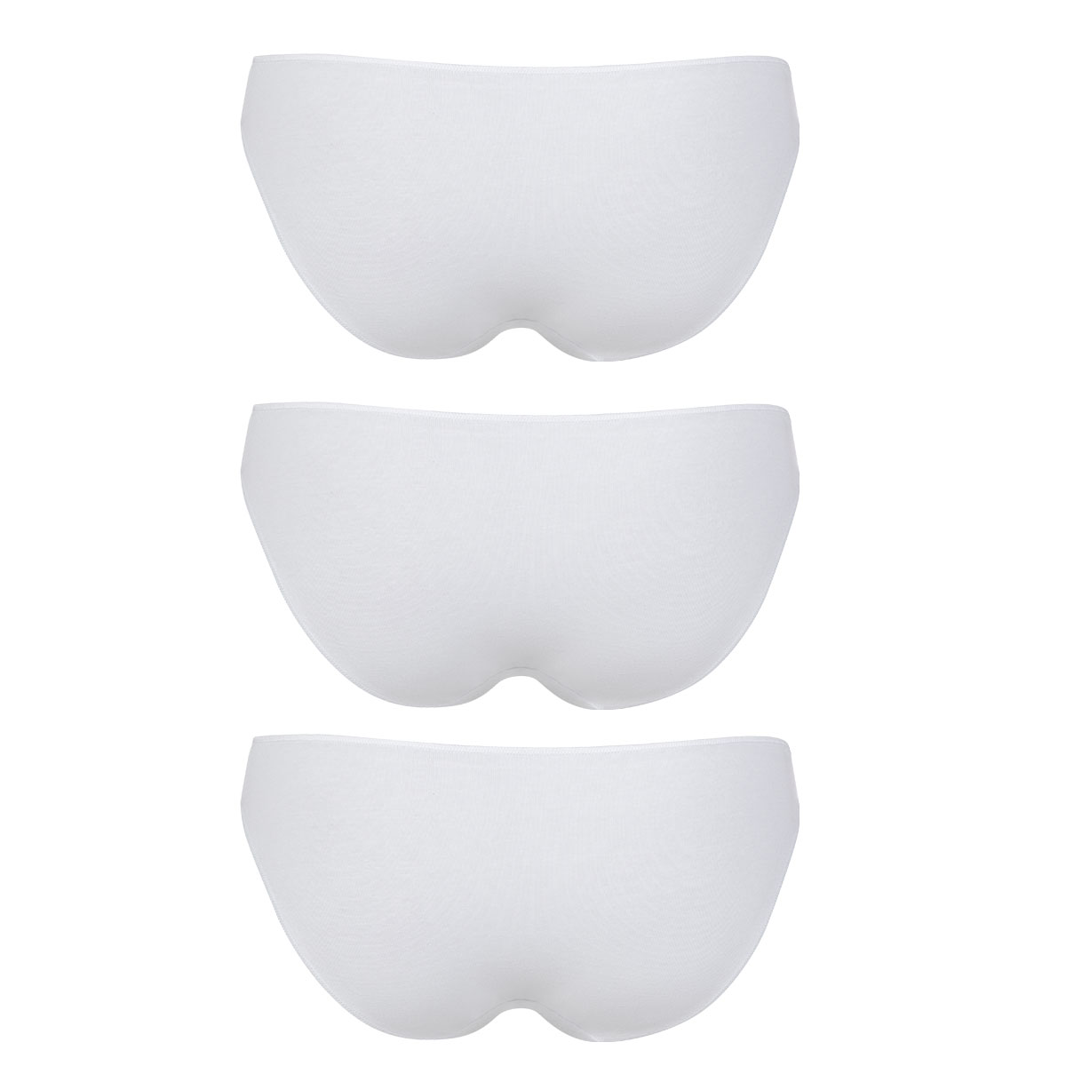 3 Slip Donna Cotonella Bianco 3487K3_00001_5