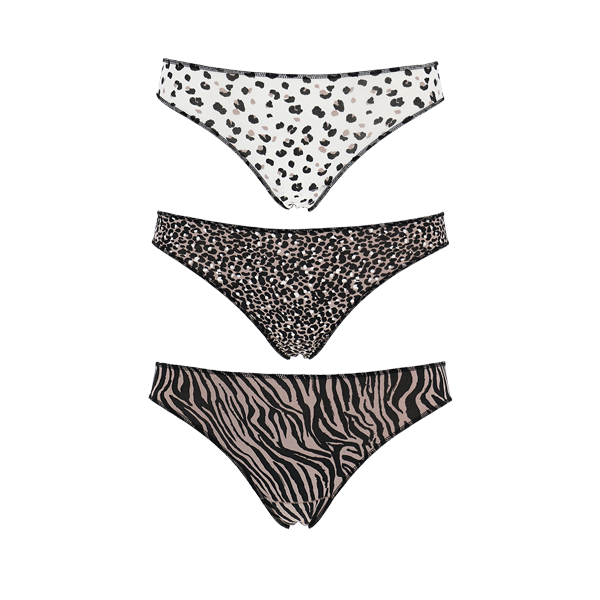 3 Mini Slip Donna Cotonella Ass 1bi-2ne 3487K3_3E100_3