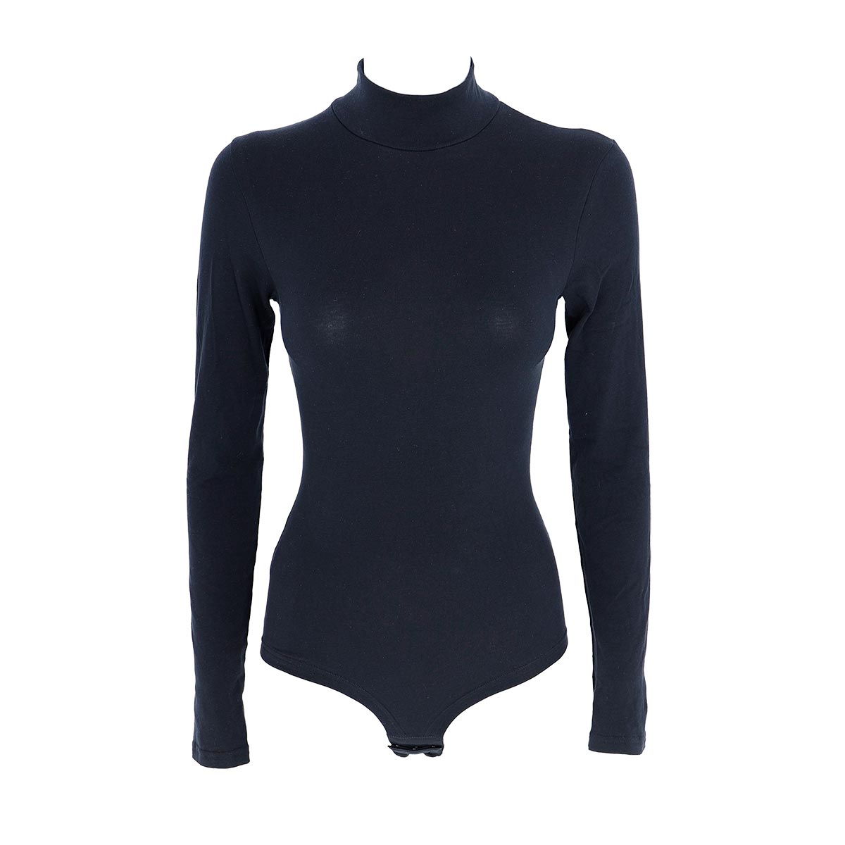 Body Lupetto Manica Lunga Donna Cotonella Nero 3510_00002_3