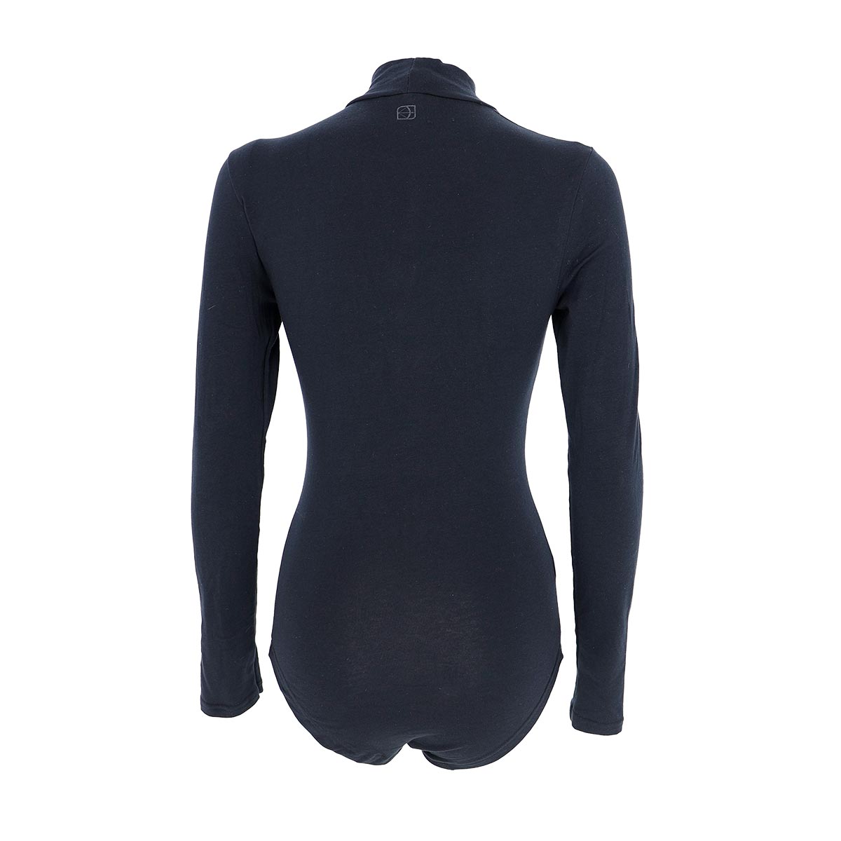 Body Lupetto Manica Lunga Donna Cotonella Nero 3510_00002_4