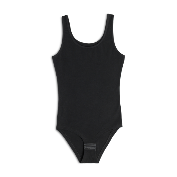 Body Spalla Larga Donna Cotonella Nero 3513_00002_3