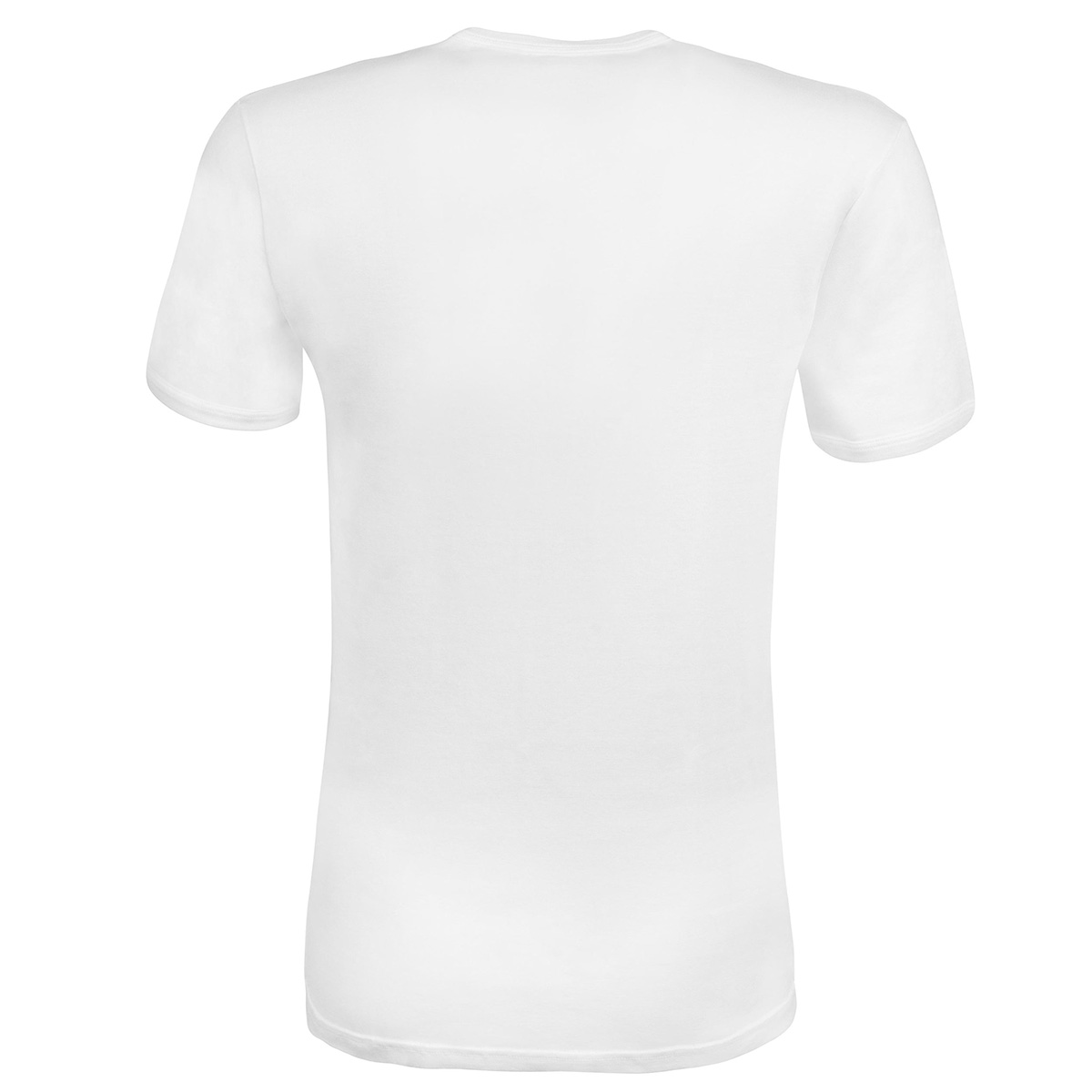 Maglia Girocollo Manica Corta Uomo Cotonella Bianco 8404_00001_3