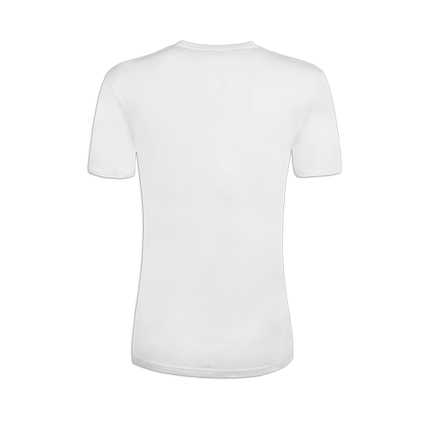 Maglia Scollo V Manica Corta Uomo Cotonella Bianco 8405_00001_3