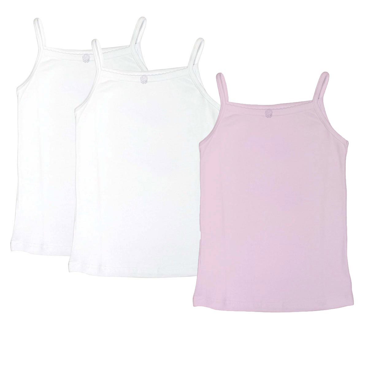 3 Top Donna Cotonella Assortito 00100 AB073K3_00100