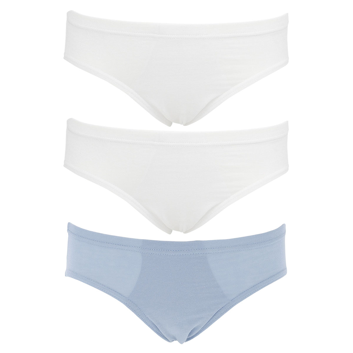 3 Slip Uomo Cotonella Ass 2bi-1az AB094K3_0B100_2
