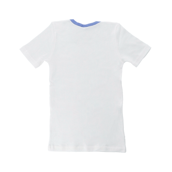 Maglia Girocollo Mezza Manica Donna Cotonella Panna AB256_00039_2