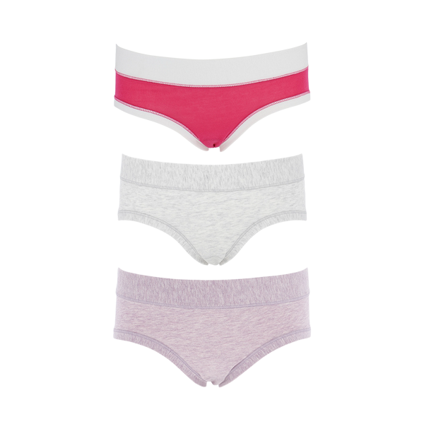 3 Slip Donna Cotonella As.tinta Unita AB298K3_1A100_2