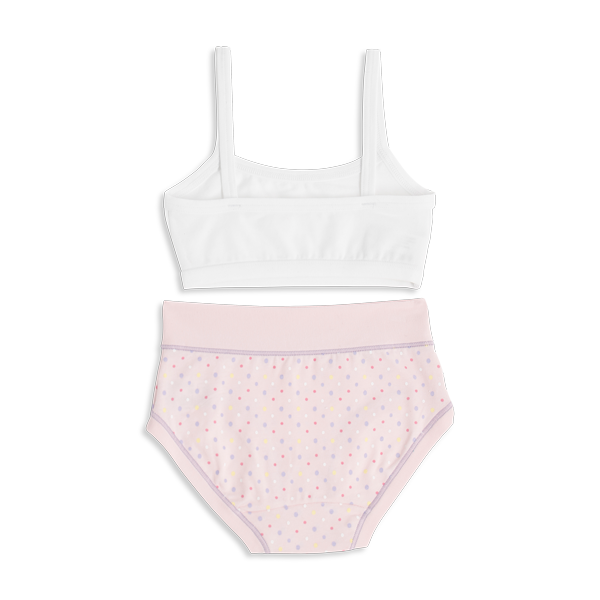 Coordinato Slip-brassiere Donna Cotonella Bianco AB300_00001_2