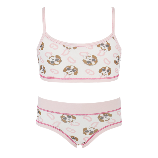 Coordinato Slip-brassiere Donna Cotonella Rosa AB300_00004