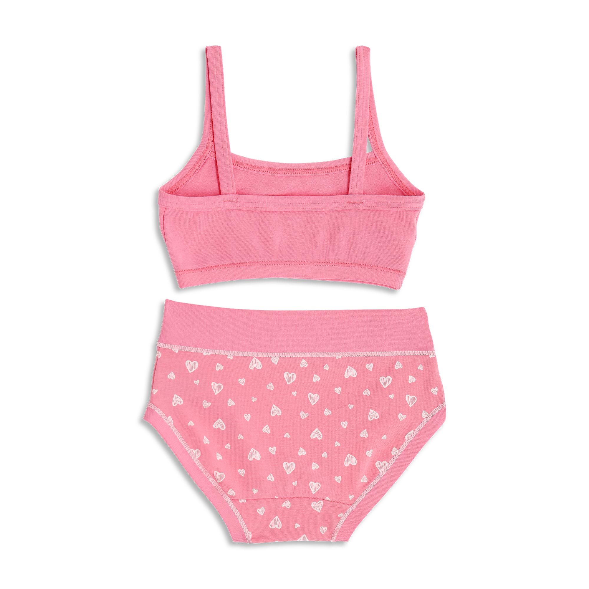 Coordinato Slip-brassiere Donna Cotonella Rosa AB300_00004_3