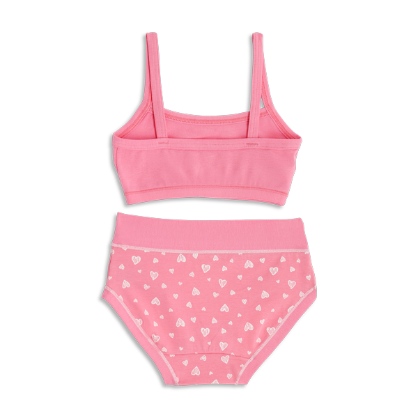 Coordinato Slip-brassiere Donna Cotonella Rosa AB300_00004_3