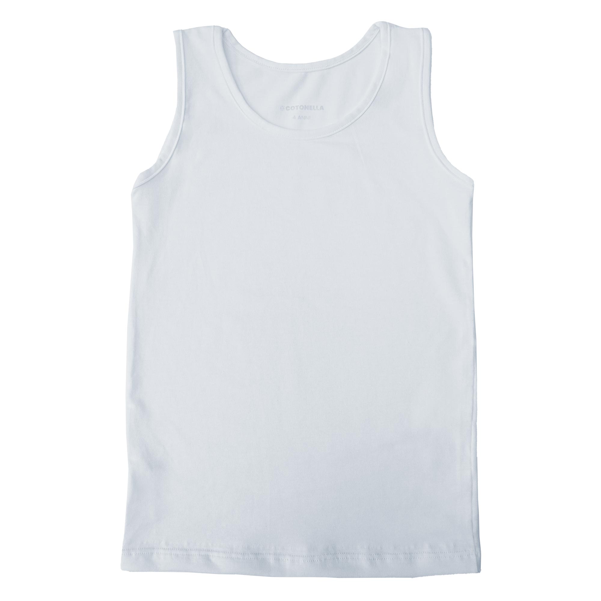 Canotta Uomo Cotonella Bianco AB303_00001