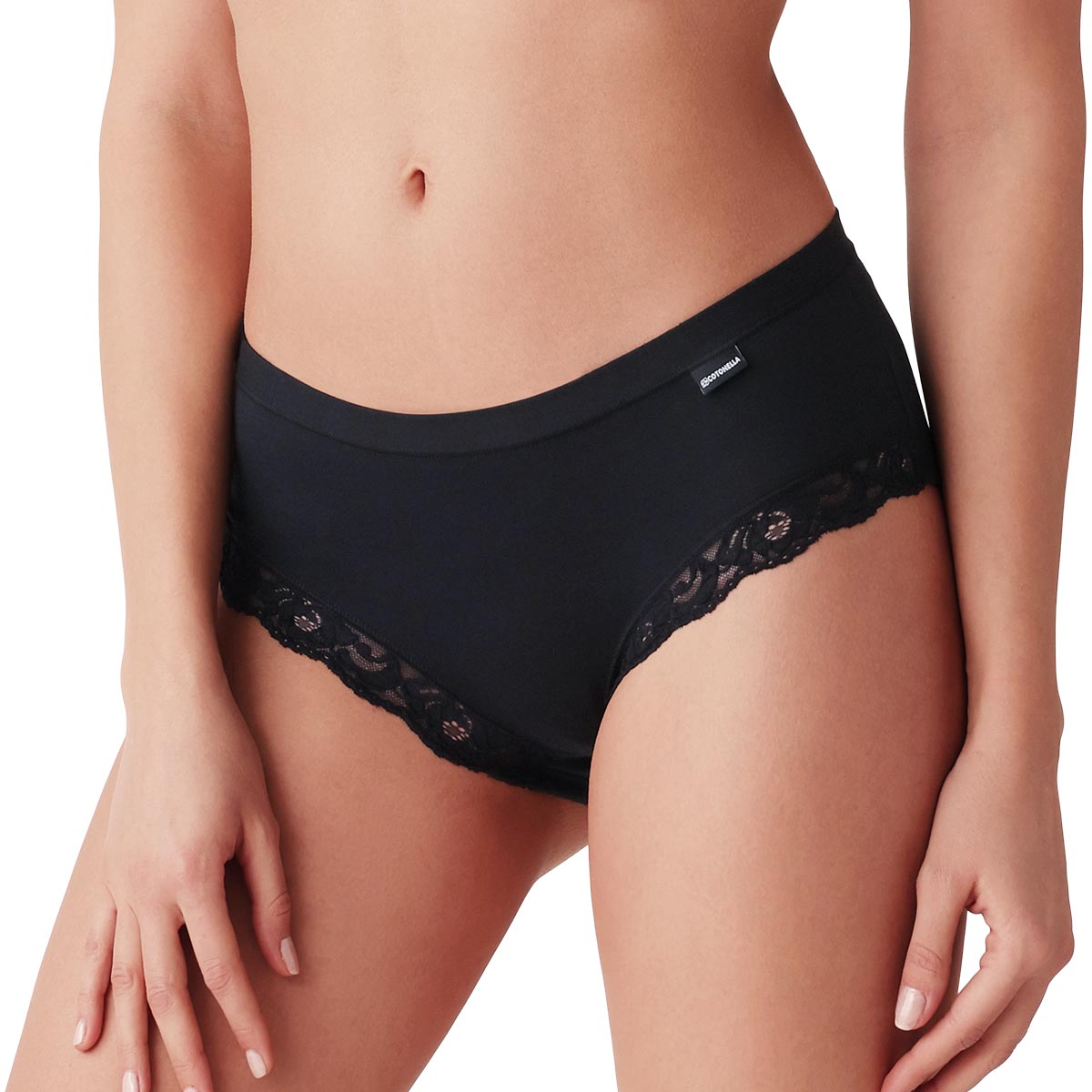 Midi Donna Cotonella Nero AD178_00002