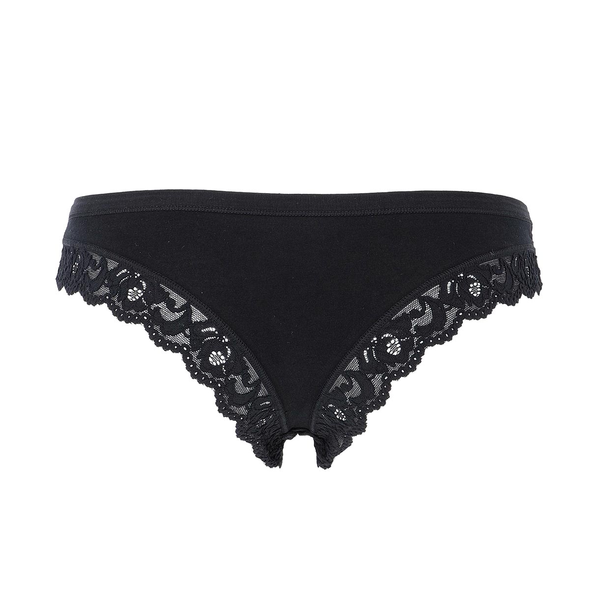 Brasiliano Donna Cotonella Nero AD613_00002_4