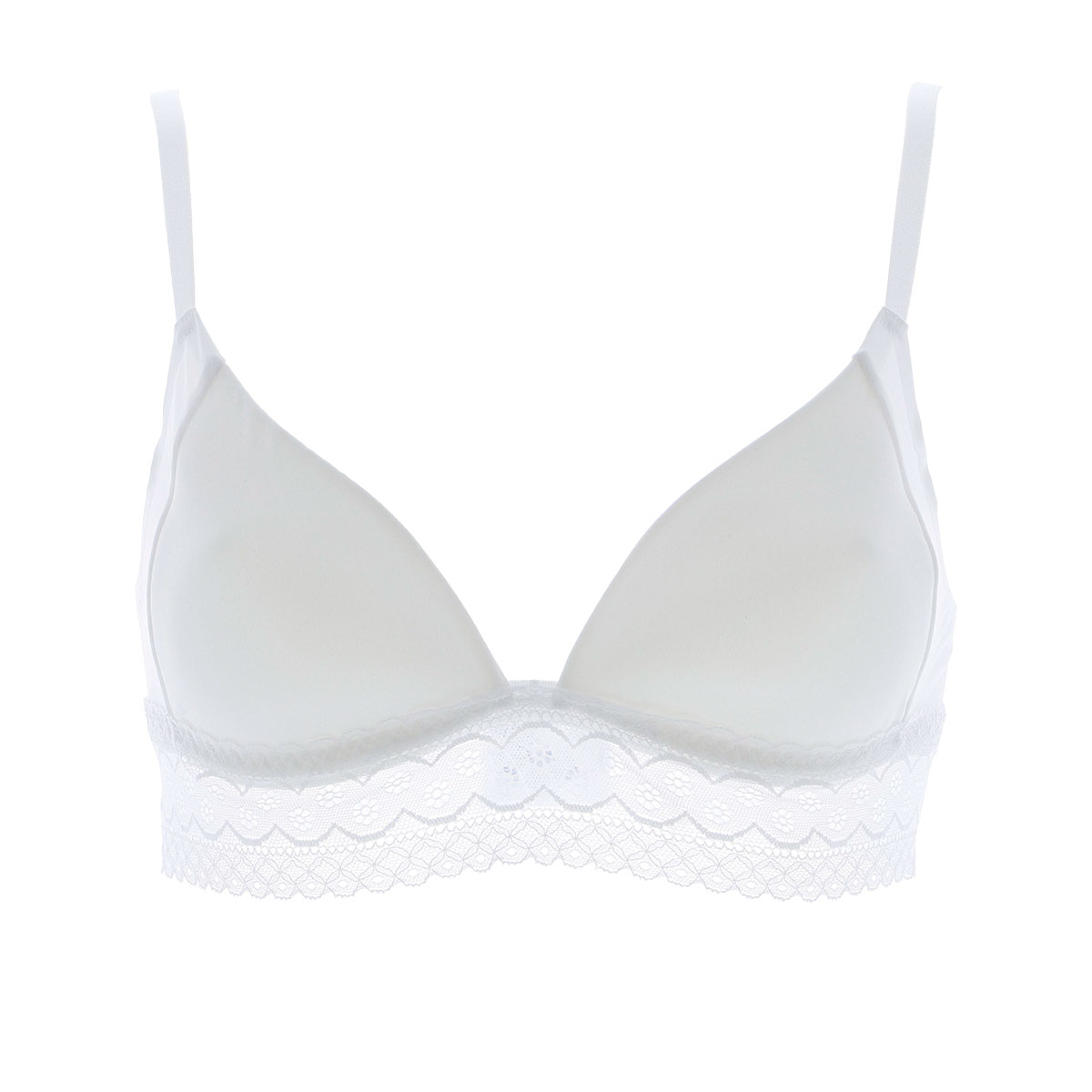 Reggiseno Triangolo Imbottito Donna Cotonella Bianco AD692_00001_2