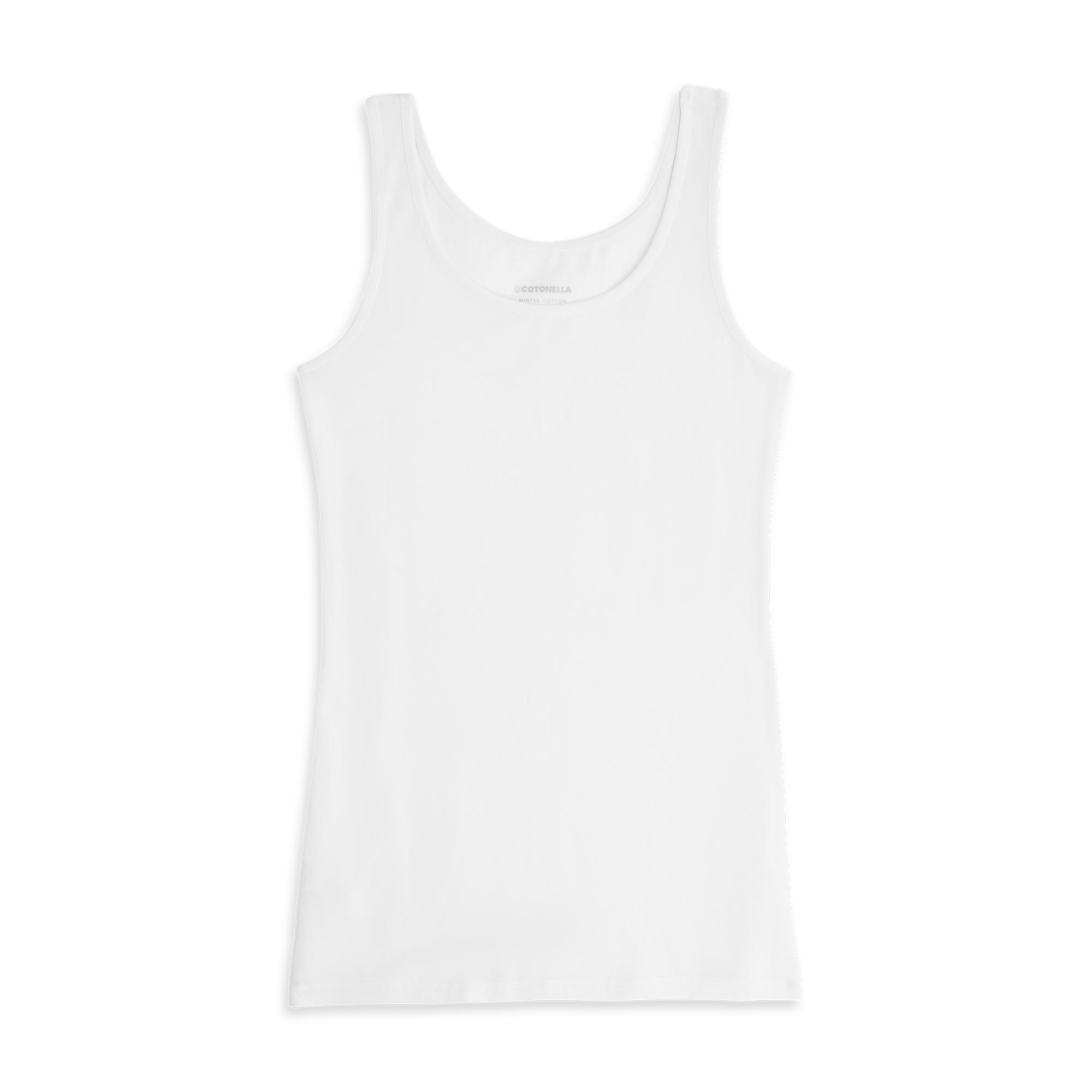 Canotta Donna Cotonella Bianco AD741_00001_3