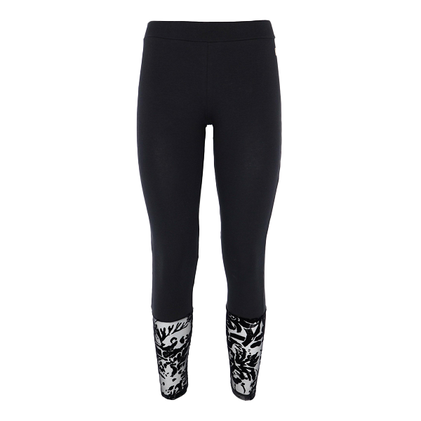 Leggings Donna Cotonella Nero AD836_00002