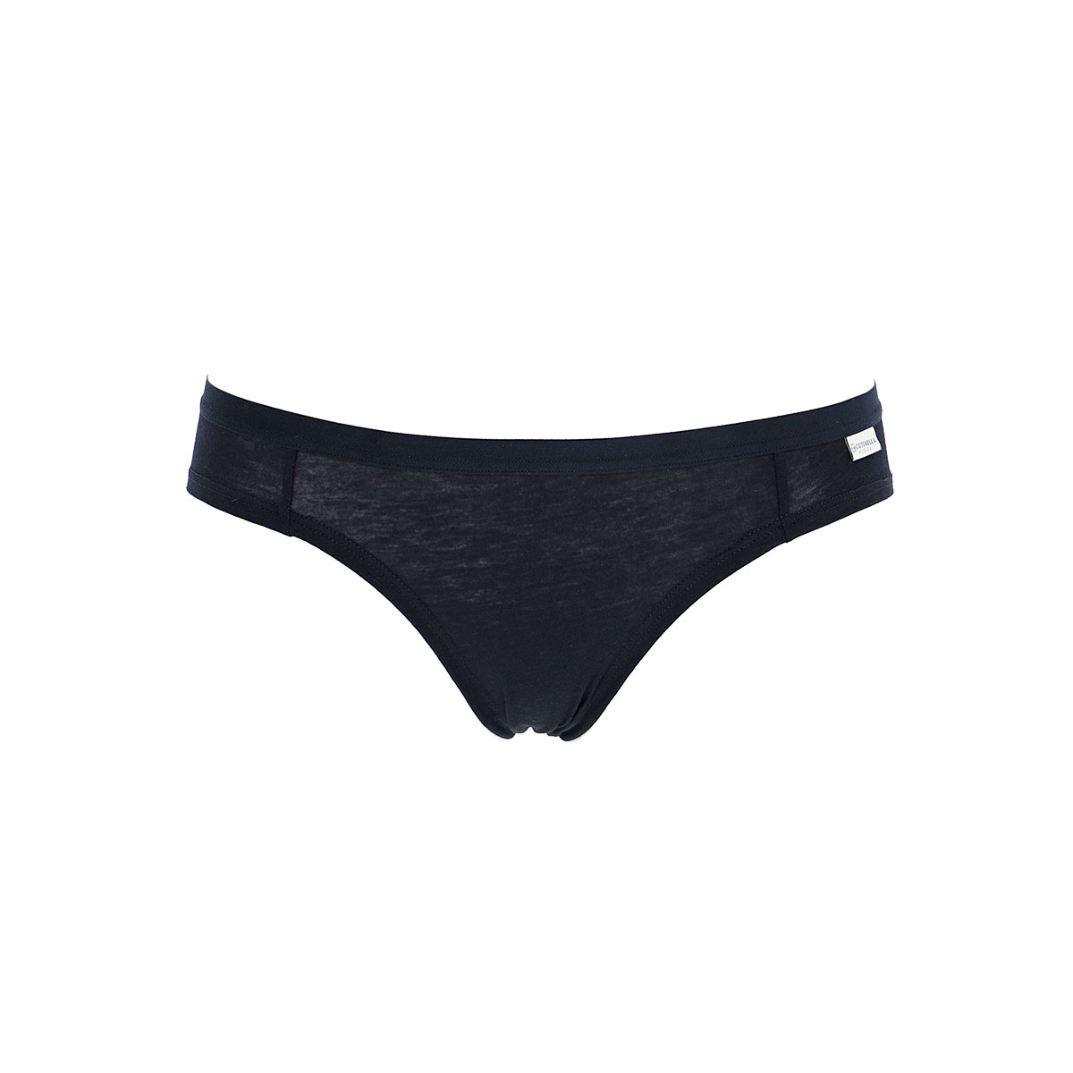 Slip Donna Cotonella Nero AD872_00002