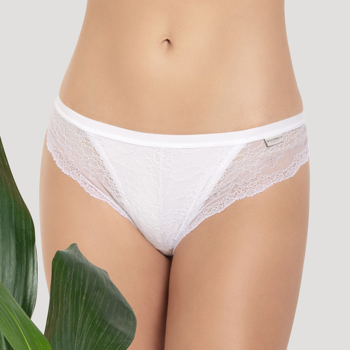 Brasiliano Donna Cotonella Bianco AD936_00001_2