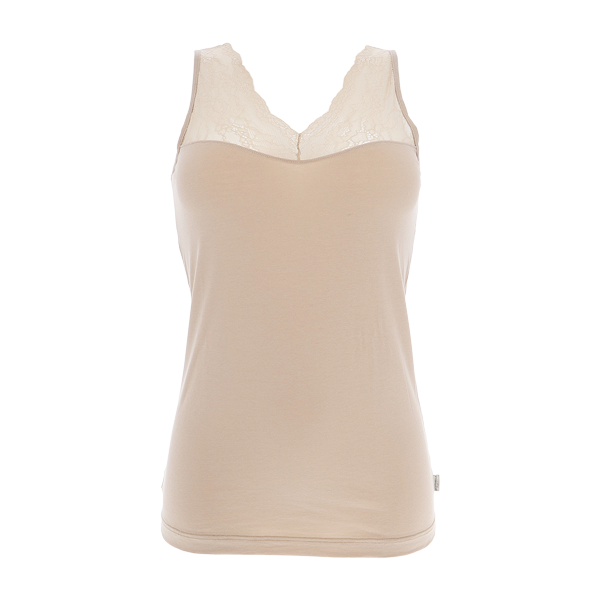 Canotta Donna Cotonella Beige AD941_D0010_2