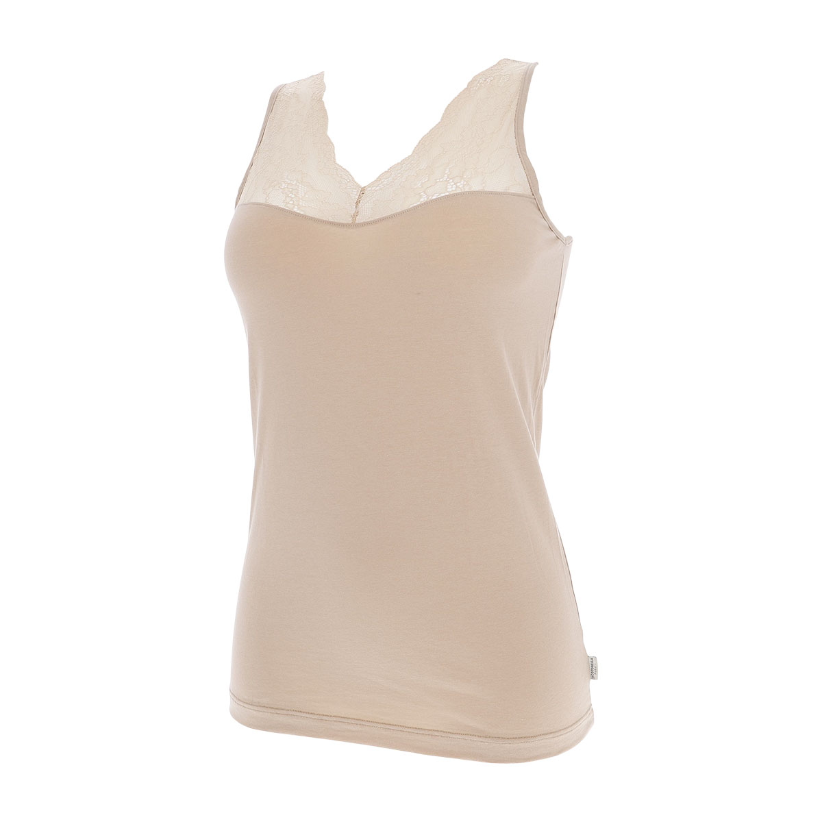 Canotta Donna Cotonella Beige AD941_D0010_3
