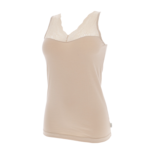 Canotta Donna Cotonella Beige AD941_D0010_3