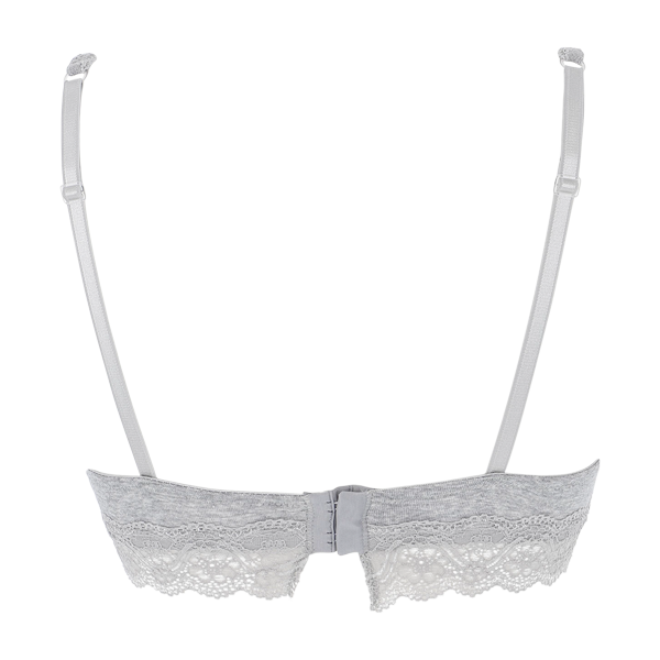 Bralette Donna Cotonella Grigio Melange AD958_00113_3