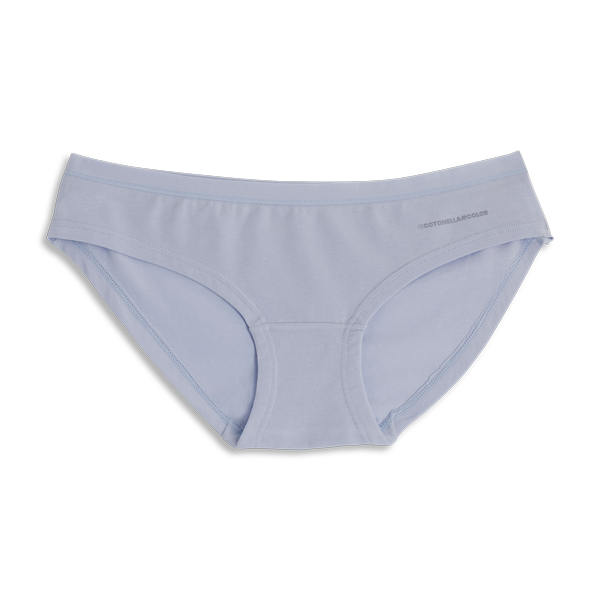 Slip Donna Cotonella Azzurro Polvere AD969_00063_3