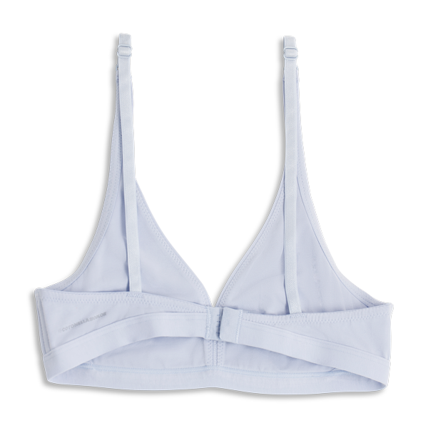 Reggiseno Triangolo Senza Ferretto Donna Cotonella Azzurro Polvere AD971_00063_4