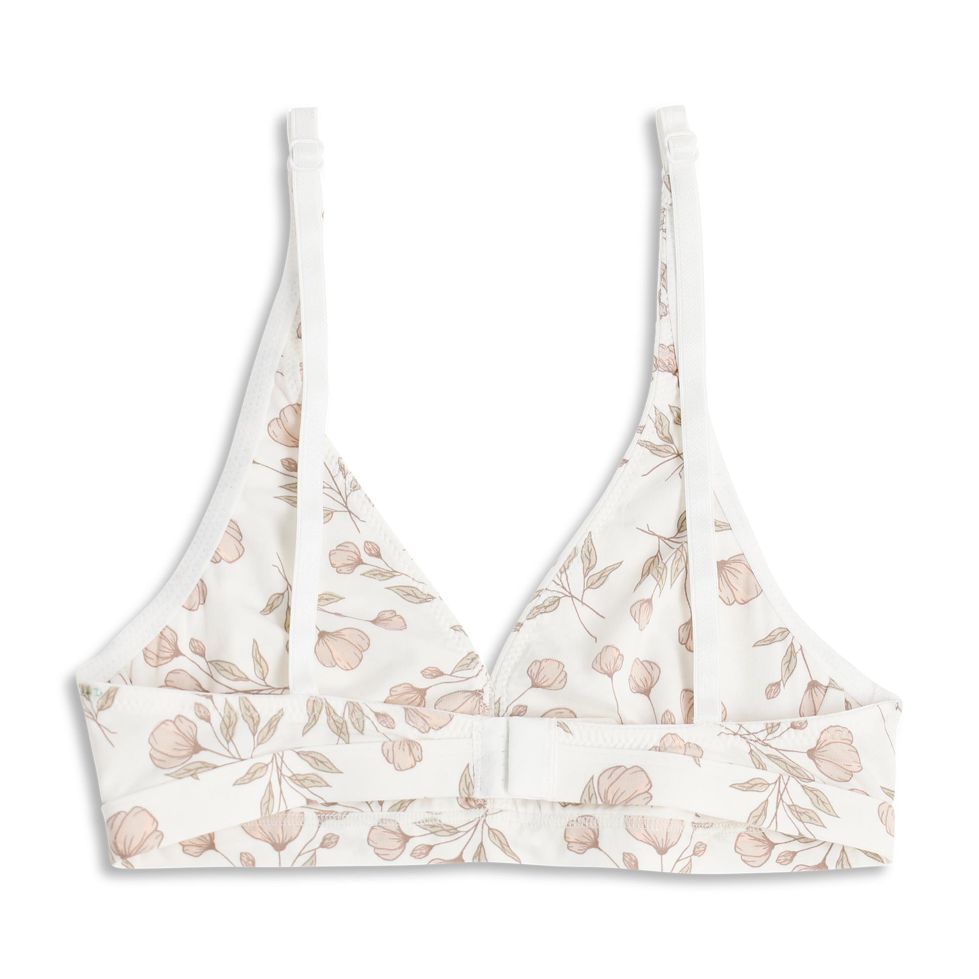 Reggiseno Triangolo Senza Ferretto Donna Cotonella Stampa Fiori AD971_STF01_4