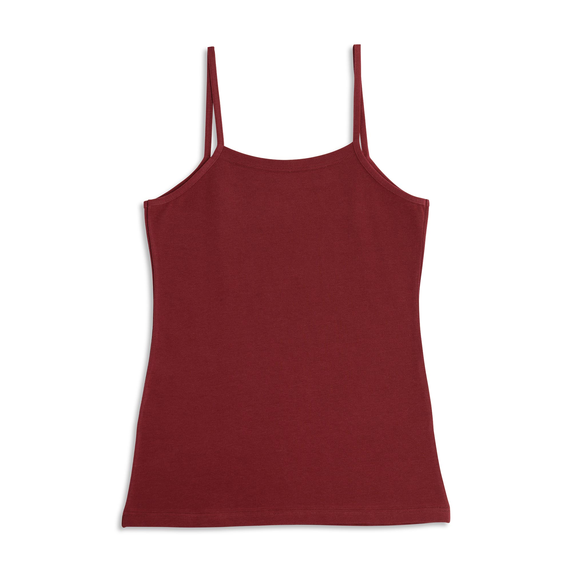 Top Donna Cotonella Bordeaux AD973_00025_4
