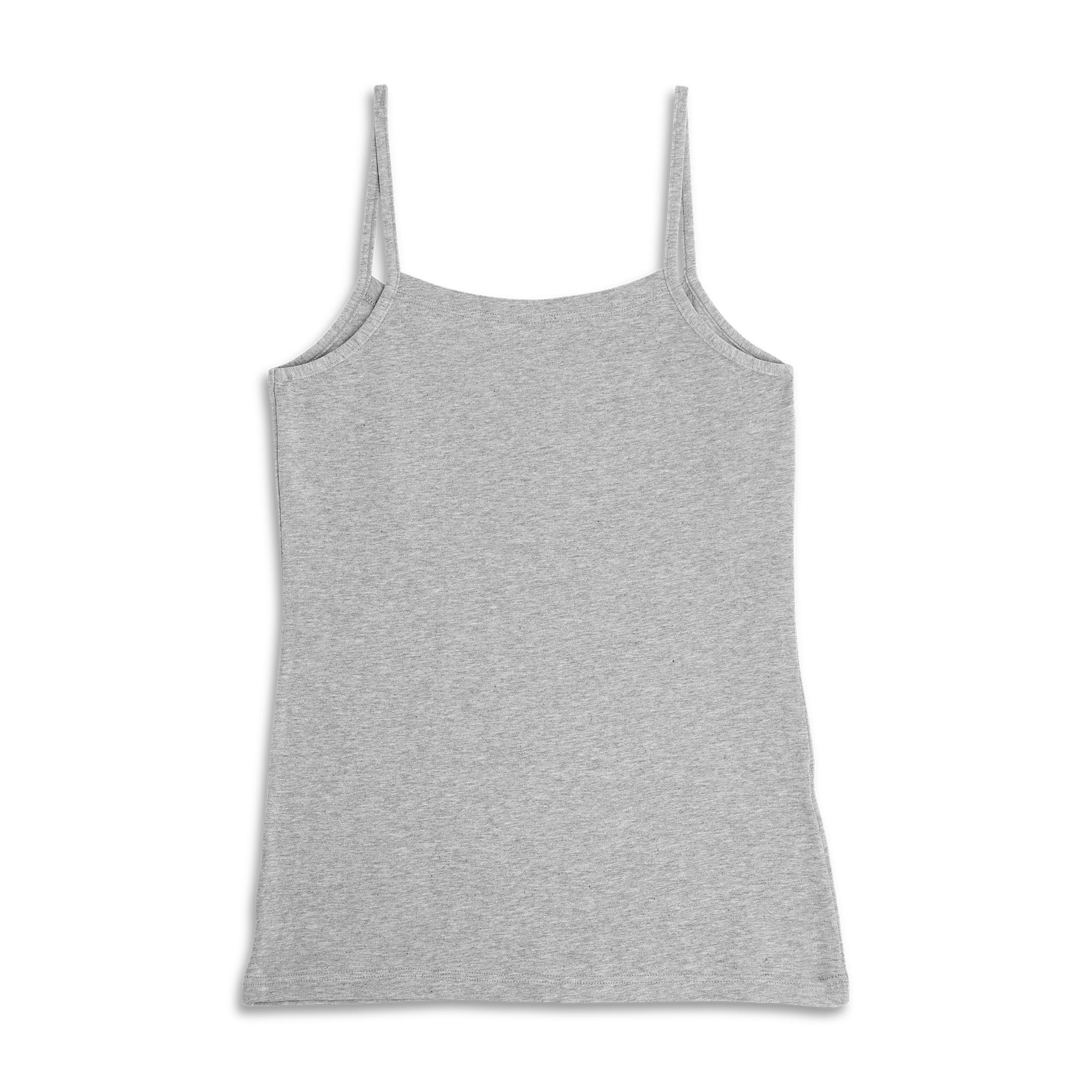 Top Donna Cotonella Grigio Melange AD973_00113_4