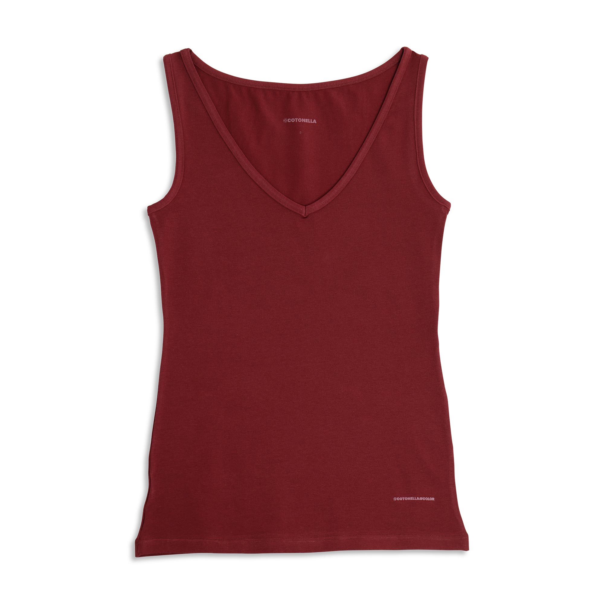 Canotta Donna Cotonella Bordeaux AD974_00025_3