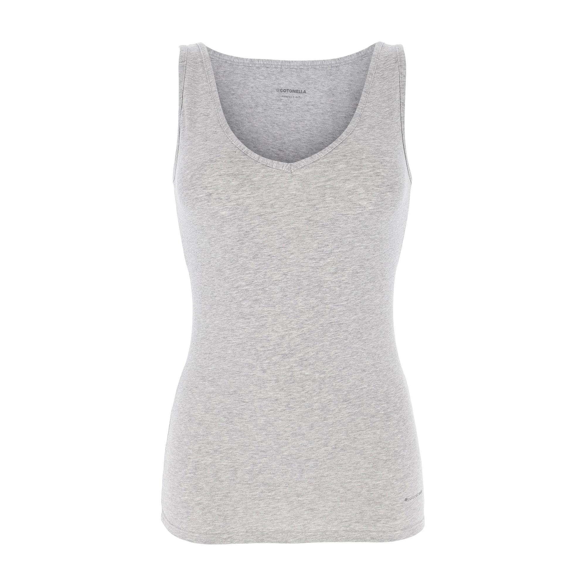 Canotta Donna Cotonella Grigio Melange AD974_00113_3