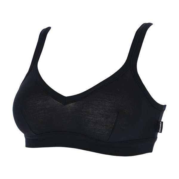Brassiere Donna Cotonella Nero AD975_00002_2