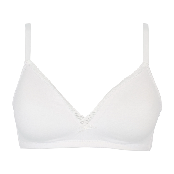 Reggiseno Imbottito Senza Ferretto Donna Cotonella Bianco ADB02_00001_3