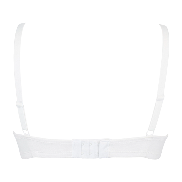 Reggiseno Imbottito Senza Ferretto Donna Cotonella Bianco ADB02_00001_5