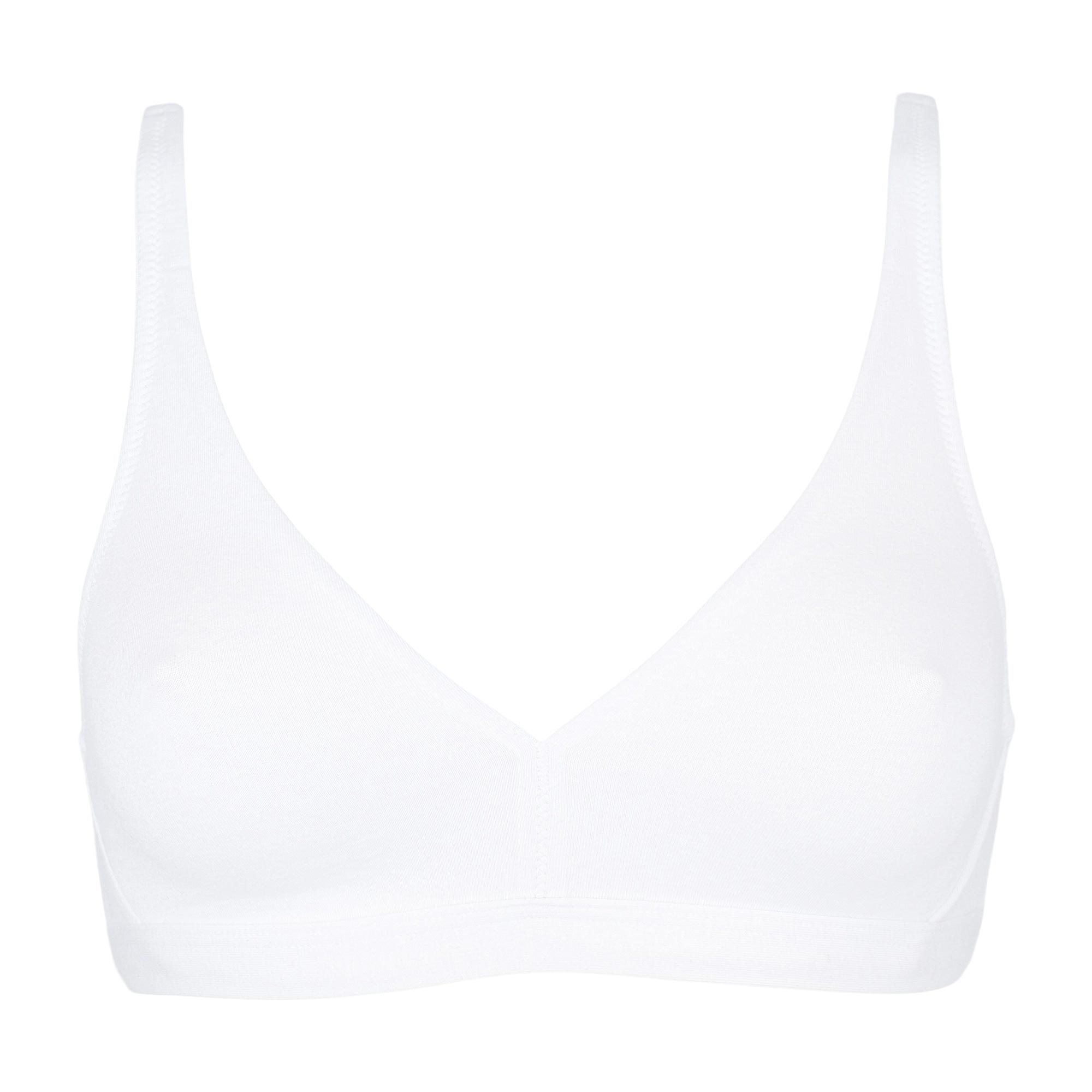 Reggiseno Triangolo Senza Ferretto Donna Cotonella Bianco ADB61_00001_3
