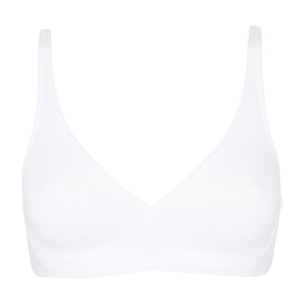 Reggiseno Triangolo Senza Ferretto Donna Cotonella Bianco ADB61_00001_3