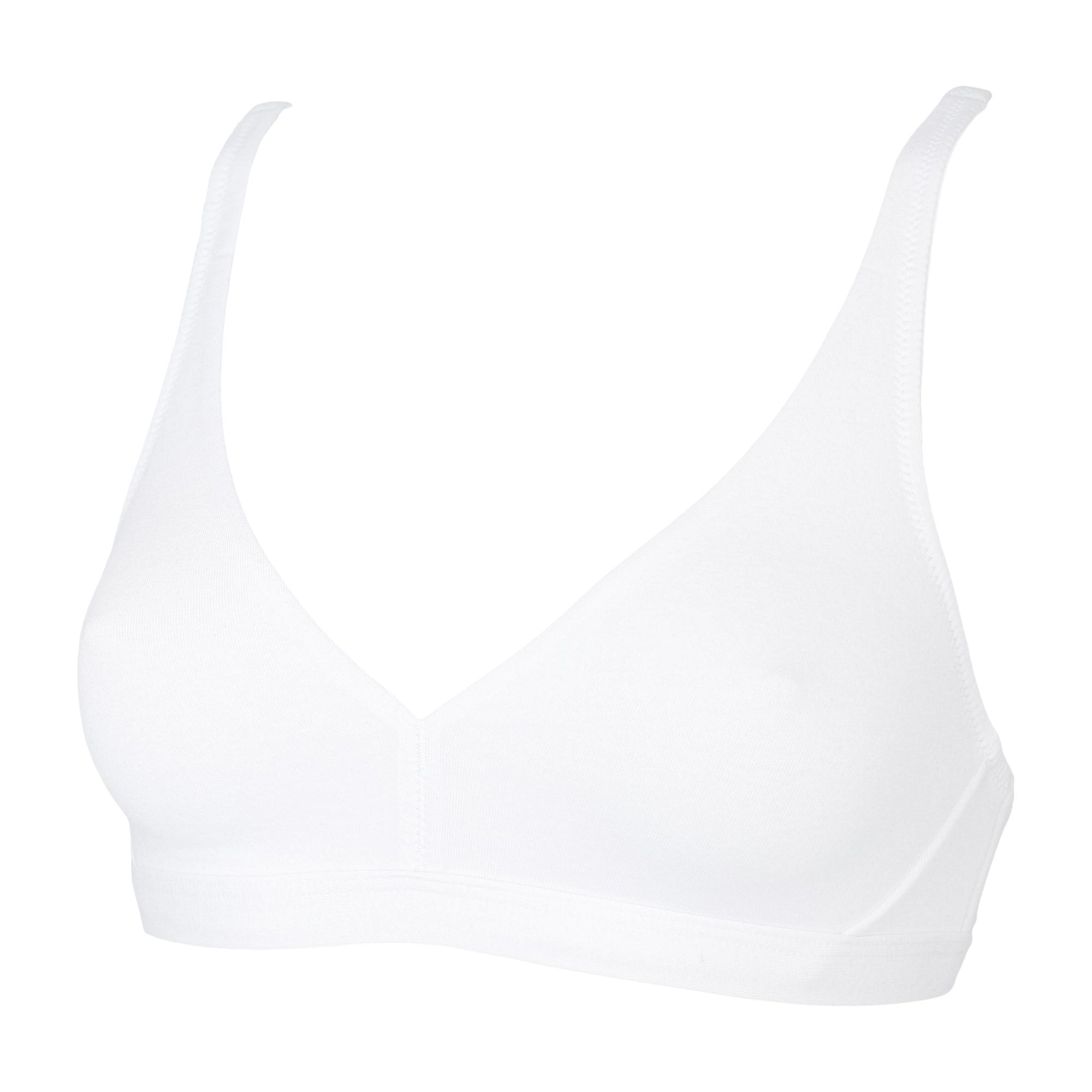 Reggiseno Triangolo Senza Ferretto Donna Cotonella Bianco ADB61_00001_4